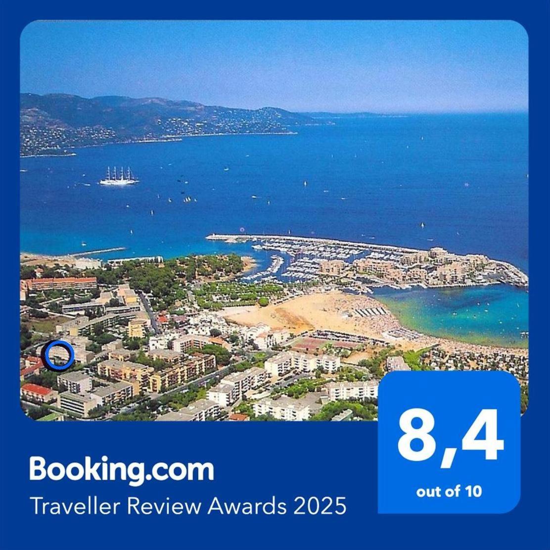 T2 Terrasse, Bormes Les Mimosas La Faviere, 5 Pers, 5 Mn A Pieds Des Plages Et Commerces Экстерьер фото